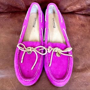 Sperry Top Sider Genuine Suede Leather Loafers & Boating Shoes Size 7.5